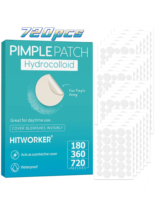 HITWORKER Hydrocolloid Pimple Patches